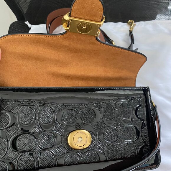 Coach Tabby 26 Shoulder/Crossbody Bag In Signature Patent Leather - Picture 5 of 11